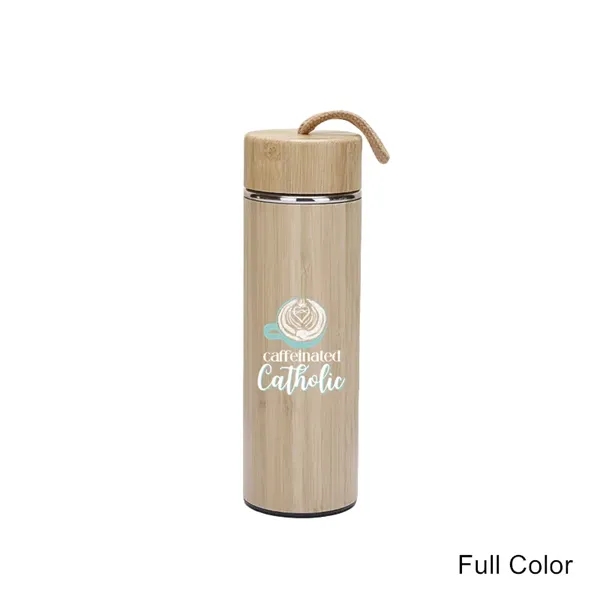 12/14/19/20 oz Eco Bamboo Stainless Steel Tumblers & Mugs - 12/14/19/20 oz Eco Bamboo Stainless Steel Tumblers & Mugs - Image 5 of 33