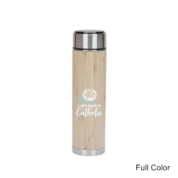 12/14/19/20 oz Eco Bamboo Stainless Steel Tumblers & Mugs - 12/14/19/20 oz Eco Bamboo Stainless Steel Tumblers & Mugs - Image 6 of 33