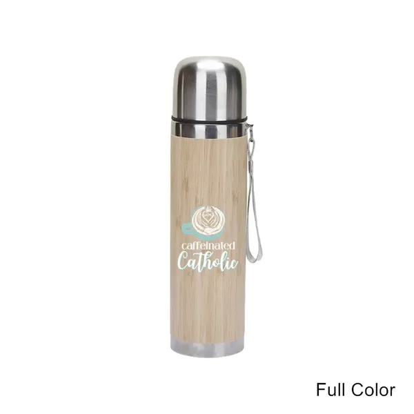 12/14/19/20 oz Eco Bamboo Stainless Steel Tumblers & Mugs - 12/14/19/20 oz Eco Bamboo Stainless Steel Tumblers & Mugs - Image 7 of 33