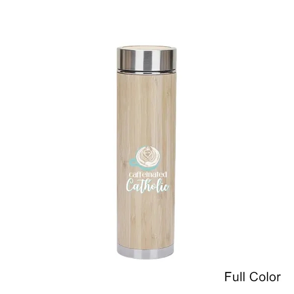 12/14/19/20 oz Eco Bamboo Stainless Steel Tumblers & Mugs - 12/14/19/20 oz Eco Bamboo Stainless Steel Tumblers & Mugs - Image 8 of 33