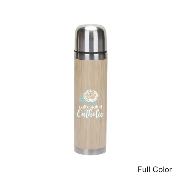 12/14/19/20 oz Eco Bamboo Stainless Steel Tumblers & Mugs - 12/14/19/20 oz Eco Bamboo Stainless Steel Tumblers & Mugs - Image 10 of 33