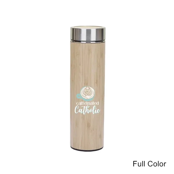 12/14/19/20 oz Eco Bamboo Stainless Steel Tumblers & Mugs - 12/14/19/20 oz Eco Bamboo Stainless Steel Tumblers & Mugs - Image 11 of 33