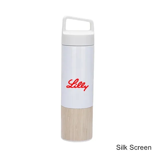 12/14/19/20 oz Eco Bamboo Stainless Steel Tumblers & Mugs - 12/14/19/20 oz Eco Bamboo Stainless Steel Tumblers & Mugs - Image 12 of 33
