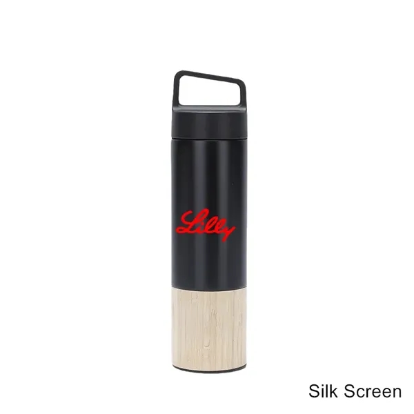 12/14/19/20 oz Eco Bamboo Stainless Steel Tumblers & Mugs - 12/14/19/20 oz Eco Bamboo Stainless Steel Tumblers & Mugs - Image 13 of 33