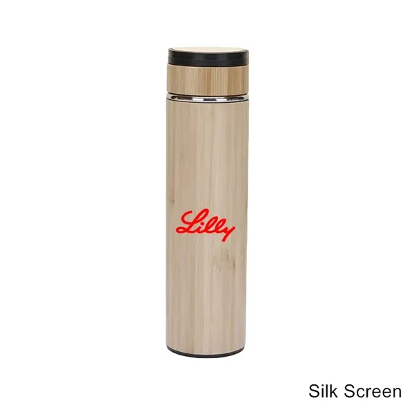 12/14/19/20 oz Eco Bamboo Stainless Steel Tumblers & Mugs - 12/14/19/20 oz Eco Bamboo Stainless Steel Tumblers & Mugs - Image 17 of 33