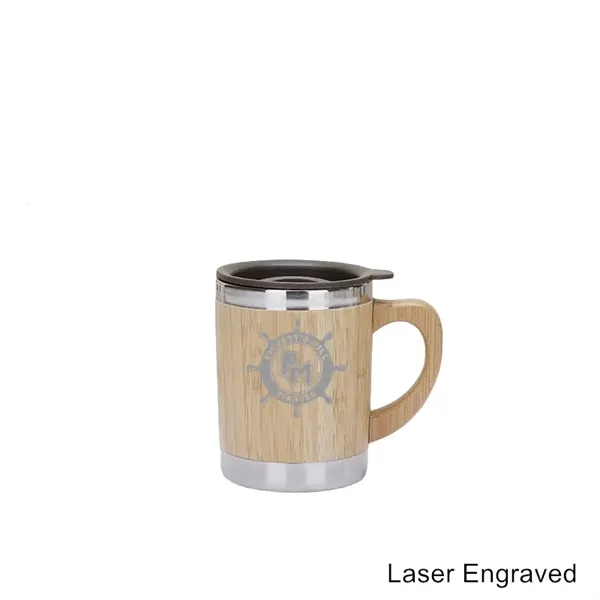 12/14/19/20 oz Eco Bamboo Stainless Steel Tumblers & Mugs - 12/14/19/20 oz Eco Bamboo Stainless Steel Tumblers & Mugs - Image 19 of 33