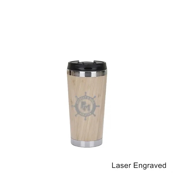 12/14/19/20 oz Eco Bamboo Stainless Steel Tumblers & Mugs - 12/14/19/20 oz Eco Bamboo Stainless Steel Tumblers & Mugs - Image 23 of 33