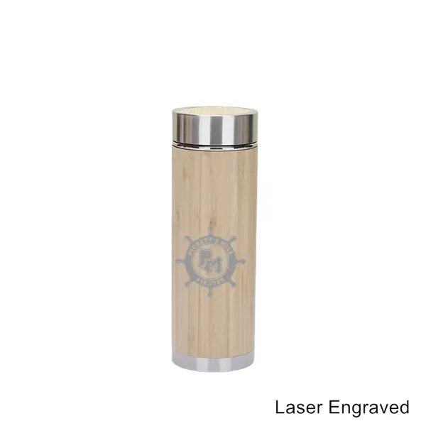 12/14/19/20 oz Eco Bamboo Stainless Steel Tumblers & Mugs - 12/14/19/20 oz Eco Bamboo Stainless Steel Tumblers & Mugs - Image 24 of 33