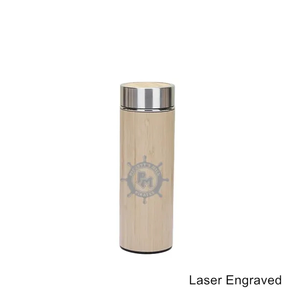 12/14/19/20 oz Eco Bamboo Stainless Steel Tumblers & Mugs - 12/14/19/20 oz Eco Bamboo Stainless Steel Tumblers & Mugs - Image 25 of 33