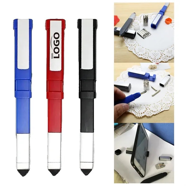 Multi-function 4 in 1 Tech Tool Pen - Multi-function 4 in 1 Tech Tool Pen - Image 0 of 1