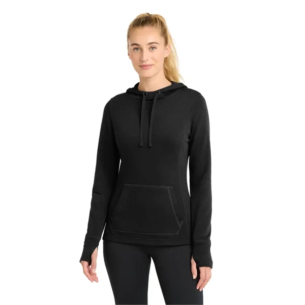 Sport-Tek Women's PosiCharge Tri-Blend Wicking Fleece Hoo... - Sport-Tek Women's PosiCharge Tri-Blend Wicking Fleece Hoo... - Image 0 of 9
