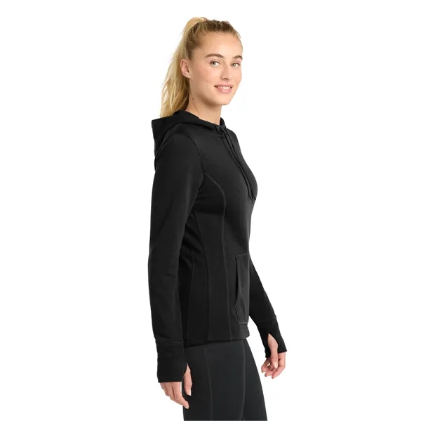 Sport-Tek Women's PosiCharge Tri-Blend Wicking Fleece Hoo... - Sport-Tek Women's PosiCharge Tri-Blend Wicking Fleece Hoo... - Image 2 of 9