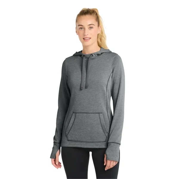 Sport-Tek Women's PosiCharge Tri-Blend Wicking Fleece Hoo... - Sport-Tek Women's PosiCharge Tri-Blend Wicking Fleece Hoo... - Image 4 of 9