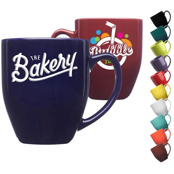 16 oz. Bistro Glossy Coffee Mug - 16 oz. Bistro Glossy Coffee Mug - Image 0 of 14