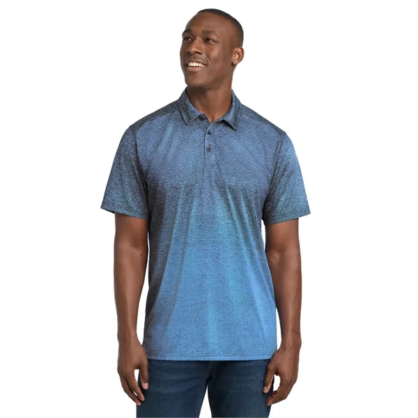 Sport-Tek Ombre Heather Polo. - Sport-Tek Ombre Heather Polo. - Image 0 of 24