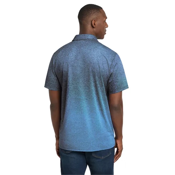 Sport-Tek Ombre Heather Polo. - Sport-Tek Ombre Heather Polo. - Image 1 of 24