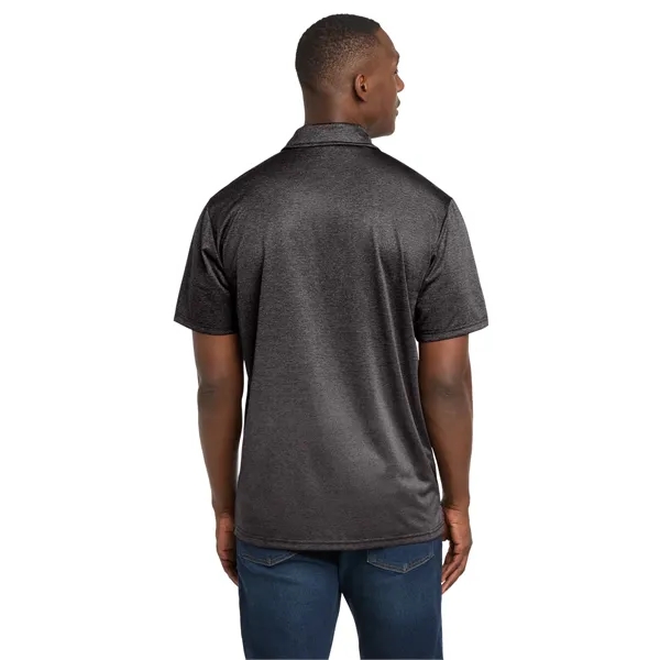 Sport-Tek Ombre Heather Polo. - Sport-Tek Ombre Heather Polo. - Image 8 of 24
