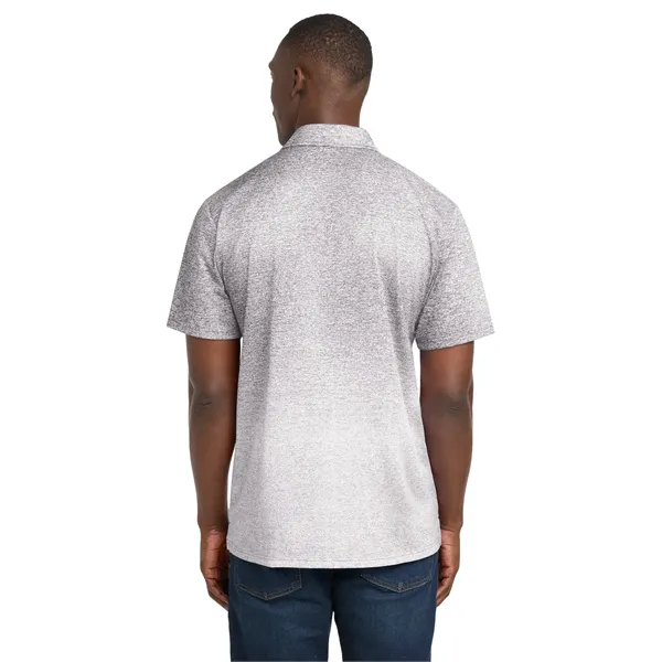 Sport-Tek Ombre Heather Polo. - Sport-Tek Ombre Heather Polo. - Image 11 of 24