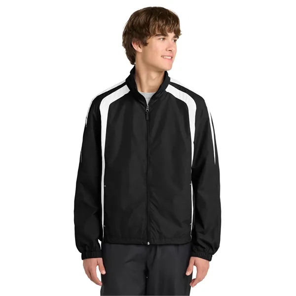 Sport-Tek Colorblock Raglan Jacket. - Sport-Tek Colorblock Raglan Jacket. - Image 1 of 29