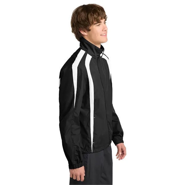 Sport-Tek Colorblock Raglan Jacket. - Sport-Tek Colorblock Raglan Jacket. - Image 7 of 29
