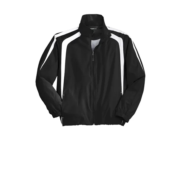 Sport-Tek Colorblock Raglan Jacket. - Sport-Tek Colorblock Raglan Jacket. - Image 8 of 29