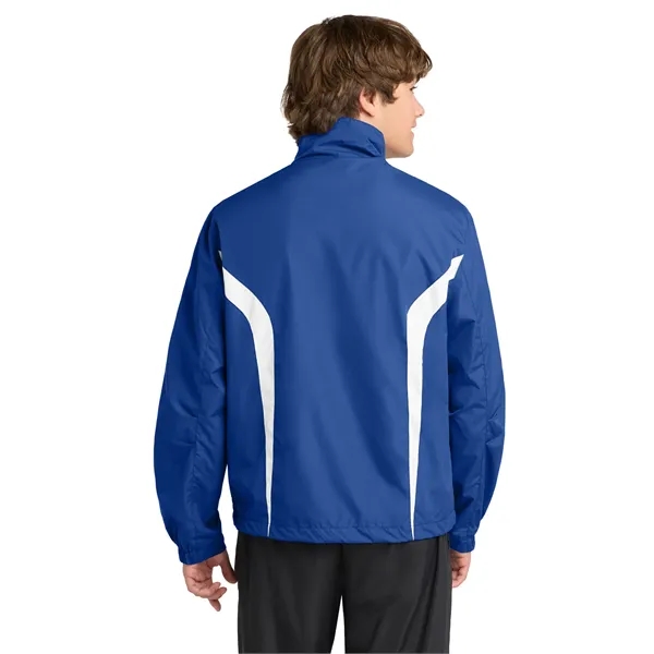 Sport-Tek Colorblock Raglan Jacket. - Sport-Tek Colorblock Raglan Jacket. - Image 26 of 29