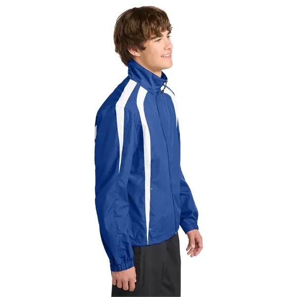 Sport-Tek Colorblock Raglan Jacket. - Sport-Tek Colorblock Raglan Jacket. - Image 27 of 29
