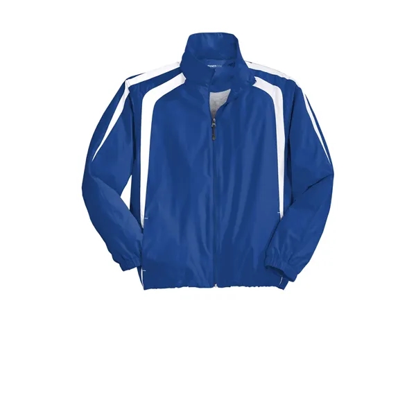 Sport-Tek Colorblock Raglan Jacket. - Sport-Tek Colorblock Raglan Jacket. - Image 28 of 29
