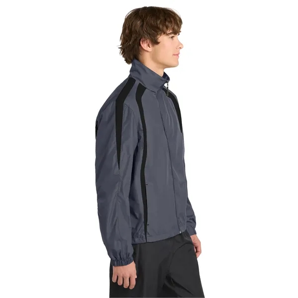 Sport-Tek Colorblock Raglan Jacket. - Sport-Tek Colorblock Raglan Jacket. - Image 12 of 29