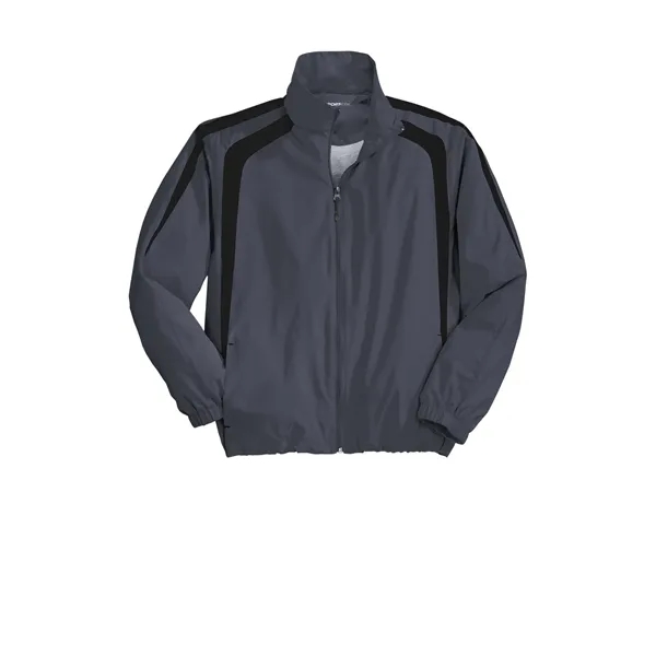 Sport-Tek Colorblock Raglan Jacket. - Sport-Tek Colorblock Raglan Jacket. - Image 13 of 29