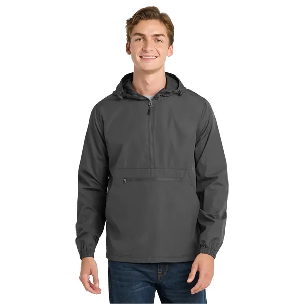 Sport-Tek Packable Anorak. - Sport-Tek Packable Anorak. - Image 9 of 44