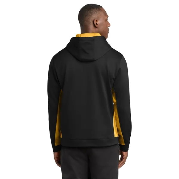 Sport-Tek Sport-Wick Fleece Colorblock Hooded Pullover. - Sport-Tek Sport-Wick Fleece Colorblock Hooded Pullover. - Image 16 of 33