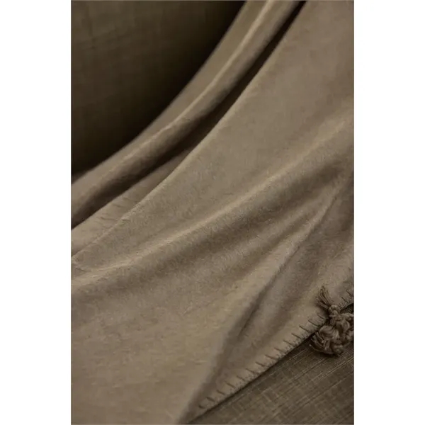 Bamboo Tassel Throw - Bamboo Tassel Throw - Image 4 of 5
