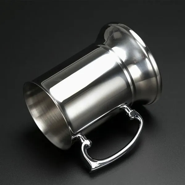 Double Layer Stainless Steel Pouring Beer Mug - Double Layer Stainless Steel Pouring Beer Mug - Image 4 of 4