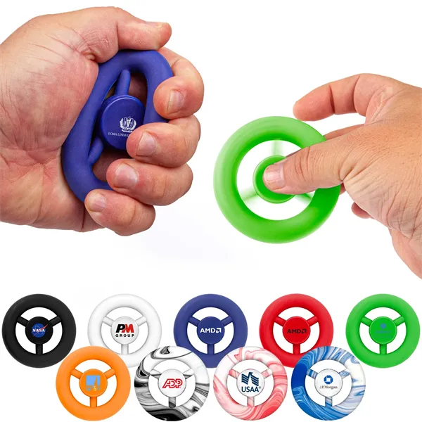 Grip N' Spin Stress Reliver & Exerciser - Grip N' Spin Stress Reliver & Exerciser - Image 0 of 23
