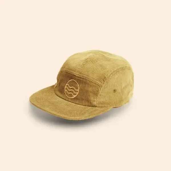 CAMPER HAT - FLAT BRIM - UNSTRUCTURED - CORDUROY - CAMPER HAT - FLAT BRIM - UNSTRUCTURED - CORDUROY - Image 2 of 4