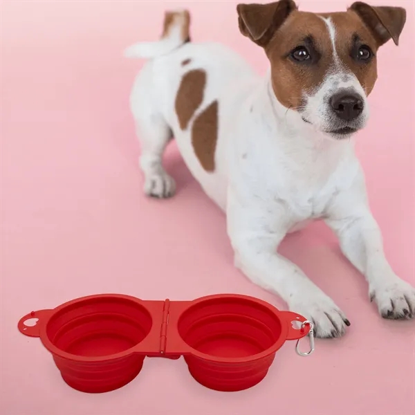 Top Tail Double Collapsible Pet Bowl - Top Tail Double Collapsible Pet Bowl - Image 5 of 7