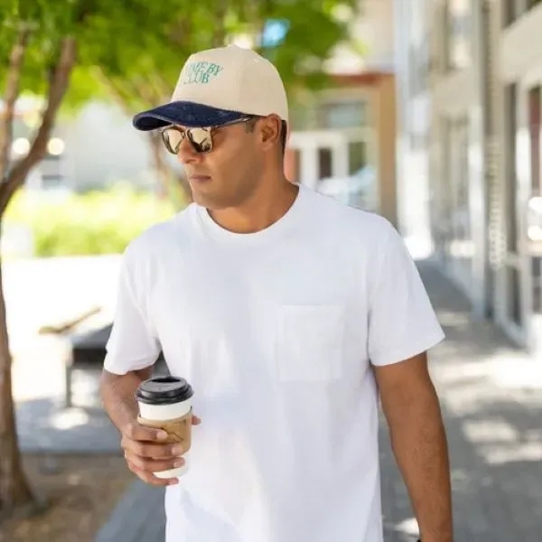 5-PANEL HAT - CURVED BRIM - STRUCTURED - CORDUROY - 5-PANEL HAT - CURVED BRIM - STRUCTURED - CORDUROY - Image 0 of 4