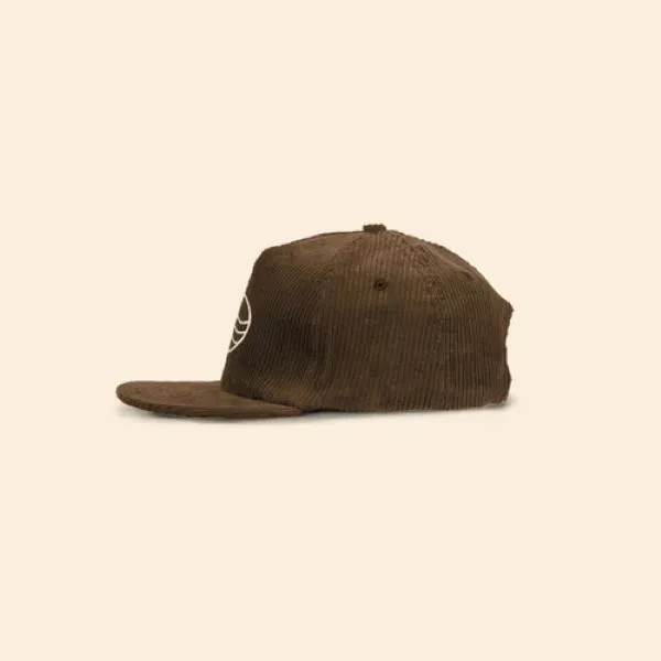5-PANEL HAT - FLAT BRIM - STRUCTURED - CORDUROY - 5-PANEL HAT - FLAT BRIM - STRUCTURED - CORDUROY - Image 2 of 4