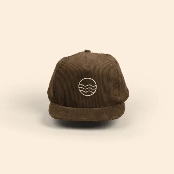 5-PANEL HAT - FLAT BRIM - STRUCTURED - CORDUROY - 5-PANEL HAT - FLAT BRIM - STRUCTURED - CORDUROY - Image 3 of 4