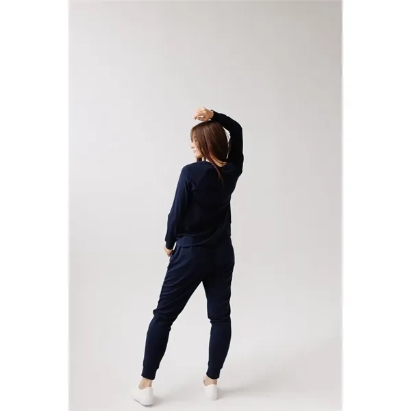 Women's Brushed Bamboo Jogger Pant - Women's Brushed Bamboo Jogger Pant - Image 3 of 11
