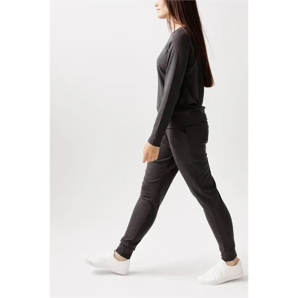 Women's Brushed Bamboo Jogger Pant - Women's Brushed Bamboo Jogger Pant - Image 5 of 11