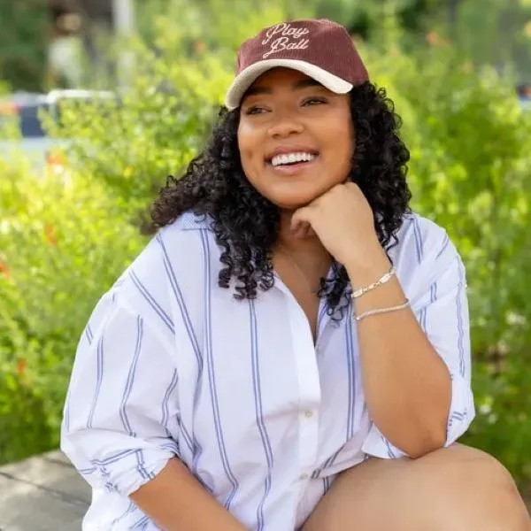 5-PANEL HAT - CURVED BRIM - UNSTRUCTURED - CORDUROY - 5-PANEL HAT - CURVED BRIM - UNSTRUCTURED - CORDUROY - Image 0 of 4
