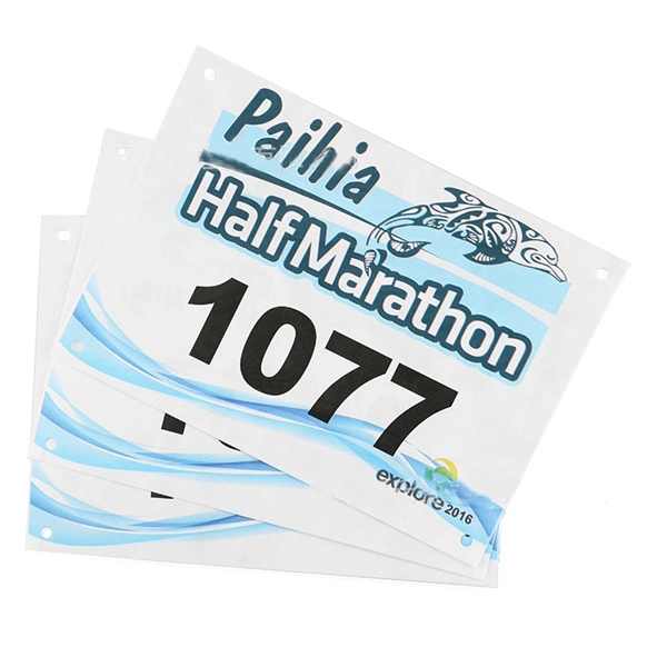 Custom Marathon Bib Number - Custom Marathon Bib Number - Image 4 of 5