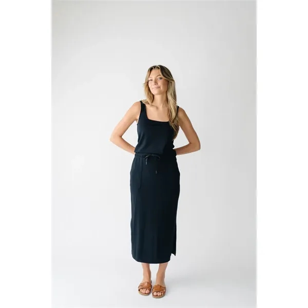 Women's Brushed Bamboo Square Neck Tank - Women's Brushed Bamboo Square Neck Tank - Image 6 of 6