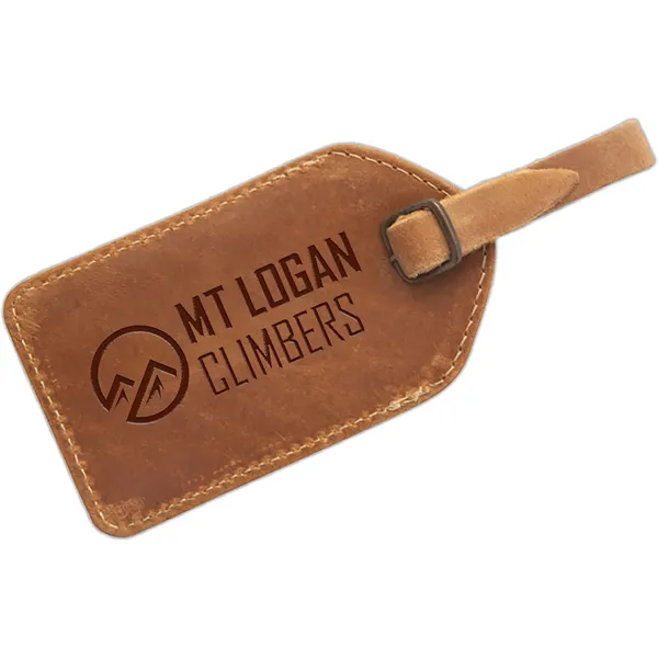 Barranca Canyon Leather Luggage Tag - Barranca Canyon Leather Luggage Tag - Image 0 of 2