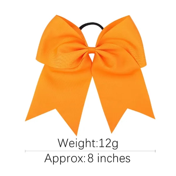 8 inch Large Cheerleader Elastic Hair Tie Bands - 8 inch Large Cheerleader Elastic Hair Tie Bands - Image 1 of 17