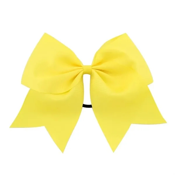 8 inch Large Cheerleader Elastic Hair Tie Bands - 8 inch Large Cheerleader Elastic Hair Tie Bands - Image 10 of 17