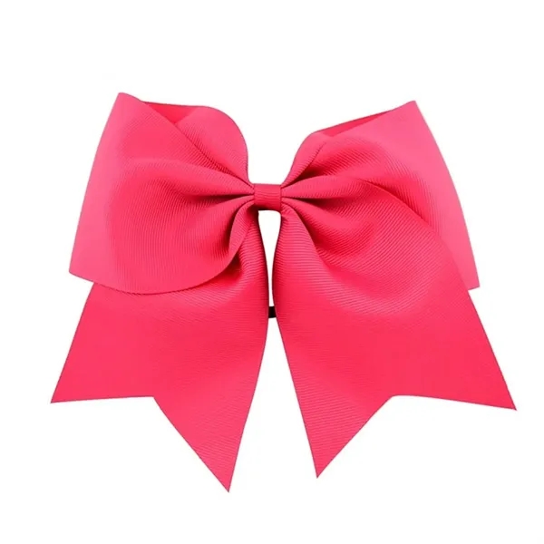 8 inch Large Cheerleader Elastic Hair Tie Bands - 8 inch Large Cheerleader Elastic Hair Tie Bands - Image 15 of 17