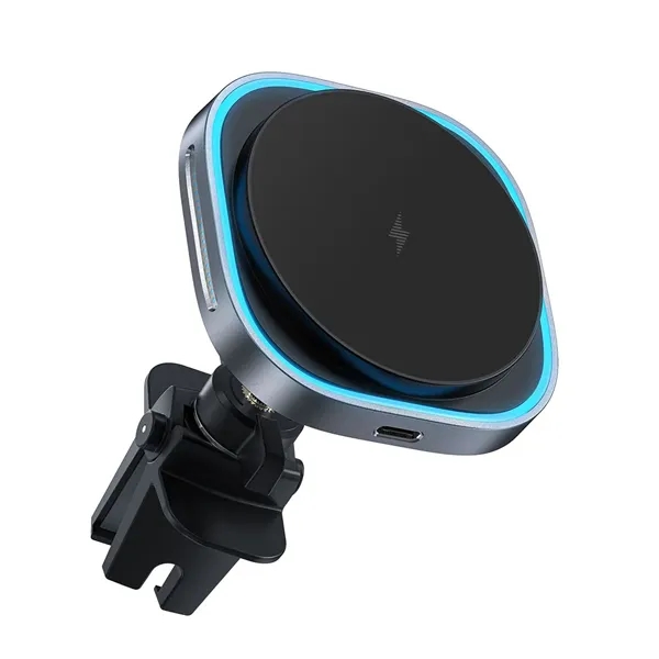 15W Cooling Magnetic Wireless Car Holder and Fast Charger - 15W Cooling Magnetic Wireless Car Holder and Fast Charger - Image 5 of 5